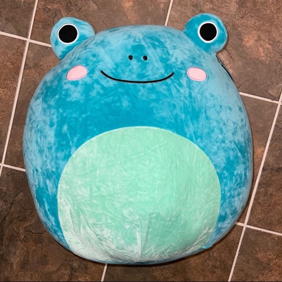 Squishmallows Other - NWT 16” BAM exclu. Ludwig the frog Squishmallow